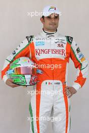 11.03.2010 Sakhir, Bahrain,  Vitantonio Liuzzi (ITA), Force India F1 Team  - Formula 1 World Championship, Rd 1, Bahrain Grand Prix, Thursday