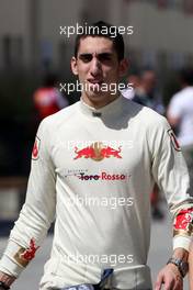 11.03.2010 Sakhir, Bahrain,  Sébastien Buemi (SUI), Scuderia Toro Rosso - Formula 1 World Championship, Rd 1, Bahrain Grand Prix, Thursday