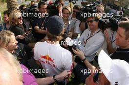 11.03.2010 Sakhir, Bahrain,  Sebastian Vettel (GER), Red Bull Racing - Formula 1 World Championship, Rd 1, Bahrain Grand Prix, Thursday