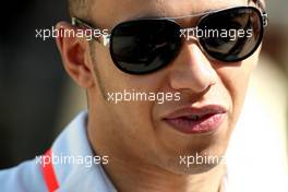 11.03.2010 Sakhir, Bahrain,  Lewis Hamilton (GBR), McLaren Mercedes - Formula 1 World Championship, Rd 1, Bahrain Grand Prix, Thursday