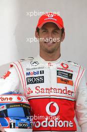 11.03.2010 Sakhir, Bahrain,  Jenson Button (GBR), McLaren Mercedes  - Formula 1 World Championship, Rd 1, Bahrain Grand Prix, Thursday