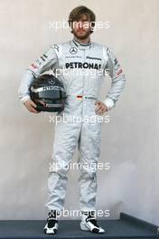 11.03.2010 Sakhir, Bahrain,  Nick Heidfeld (GER), Test Driver, Mercedes GP  - Formula 1 World Championship, Rd 1, Bahrain Grand Prix, Thursday