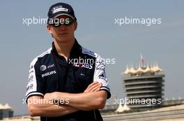 11.03.2010 Sakhir, Bahrain,  Nico Hulkenberg (GER), Williams F1 Team - Formula 1 World Championship, Rd 1, Bahrain Grand Prix, Thursday