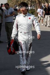 11.03.2010 Sakhir, Bahrain,  Kamui Kobayashi (JAP), BMW Sauber F1 Team - Formula 1 World Championship, Rd 1, Bahrain Grand Prix, Thursday