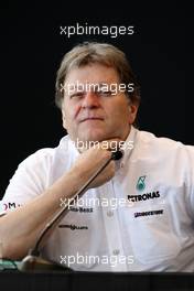 11.03.2010 Sakhir, Bahrain,  Norbert Haug (GER), Mercedes, Motorsport chief - Formula 1 World Championship, Rd 1, Bahrain Grand Prix, Thursday