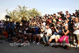11.03.2010 Sakhir, Bahrain,  F1 Photographers - Formula 1 World Championship, Rd 1, Bahrain Grand Prix, Thursday