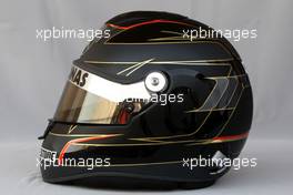 11.03.2010 Sakhir, Bahrain,  Helmet of Nick Heidfeld (GER), Test Driver, Mercedes GP    - Formula 1 World Championship, Rd 1, Bahrain Grand Prix, Thursday
