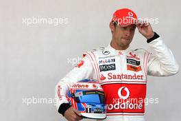 11.03.2010 Sakhir, Bahrain,  Jenson Button (GBR), McLaren Mercedes  - Formula 1 World Championship, Rd 1, Bahrain Grand Prix, Thursday