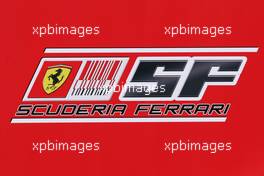 10.03.2010 Sakhir, Bahrain,  Scuderia Ferrari logo - Formula 1 World Championship, Rd 1, Bahrain Grand Prix, Wednesday