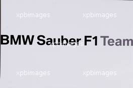 10.03.2010 Sakhir, Bahrain,  BMW Sauber F1 Team logo - Formula 1 World Championship, Rd 1, Bahrain Grand Prix, Wednesday