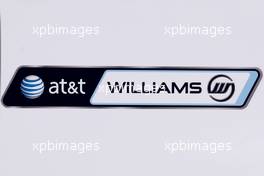 10.03.2010 Sakhir, Bahrain,  Williams F1 Team logo - Formula 1 World Championship, Rd 1, Bahrain Grand Prix, Wednesday