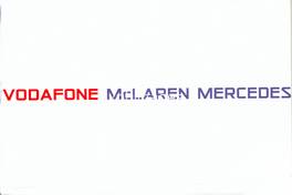 10.03.2010 Sakhir, Bahrain,  McLaren Mercedes logo - Formula 1 World Championship, Rd 1, Bahrain Grand Prix, Wednesday
