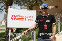 10.03.2010 Sakhir, Bahrain,  Bruno Senna (BRA), Hispania Racing F1 Team - Formula 1 World Championship, Rd 1, Bahrain Grand Prix, Wednesday