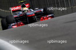 05.11.2010 Sao Paulo, Brazil,  Lewis Hamilton (GBR), McLaren Mercedes - Formula 1 World Championship, Rd 18, Brazilian Grand Prix, Friday Practice