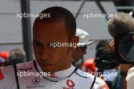 07.11.2010 Sao Paulo, Brazil,  Lewis Hamilton (GBR), McLaren Mercedes - Formula 1 World Championship, Rd 18, Brazilian Grand Prix, Sunday Pre-Race Grid