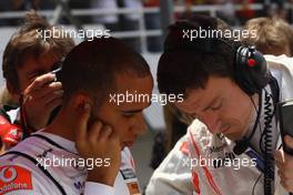 07.11.2010 Sao Paulo, Brazil,  Lewis Hamilton (GBR), McLaren Mercedes - Formula 1 World Championship, Rd 18, Brazilian Grand Prix, Sunday Pre-Race Grid