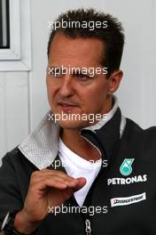 06.11.2010 Sao Paulo, Brazil,  Michael Schumacher (GER), Mercedes GP Petronas - Formula 1 World Championship, Rd 18, Brazilian Grand Prix, Saturday