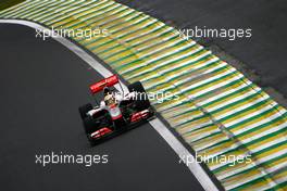 06.11.2010 Sao Paulo, Brazil,  Lewis Hamilton (GBR), McLaren Mercedes  - Formula 1 World Championship, Rd 18, Brazilian Grand Prix, Saturday Practice