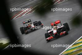 06.11.2010 Sao Paulo, Brazil,  Lewis Hamilton (GBR), McLaren Mercedes  - Formula 1 World Championship, Rd 18, Brazilian Grand Prix, Saturday Practice