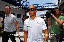 04.11.2010 Sao Paulo, Brazil,  Lewis Hamilton (GBR), McLaren Mercedes - Formula 1 World Championship, Rd 18, Brazilian Grand Prix, Thursday