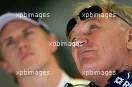 11.06.2010 Montreal, Canada,  Patrick Head (GBR), WilliamsF1 Team, Director of Engineering and Nico Hulkenberg (GER), Williams F1 Team  - Formula 1 World Championship, Rd 8, Canadian Grand Prix, Friday Practice