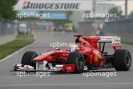 11.06.2010 Montreal, Canada,  Felipe Massa (BRA), Scuderia Ferrari  - Formula 1 World Championship, Rd 8, Canadian Grand Prix, Friday Practice
