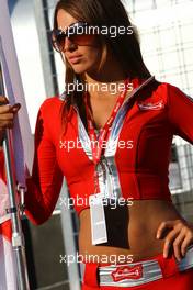 11.06.2010 Montreal, Canada,  Grid girl - Formula 1 World Championship, Rd 8, Canadian Grand Prix, Friday
