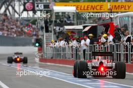 11.06.2010 Montreal, Canada,  Lucas di Grassi (BRA), Virgin Racing  - Formula 1 World Championship, Rd 8, Canadian Grand Prix, Friday Practice