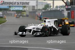 11.06.2010 Montreal, Canada,  Pedro de la Rosa (ESP), BMW Sauber F1 Team  - Formula 1 World Championship, Rd 8, Canadian Grand Prix, Friday Practice