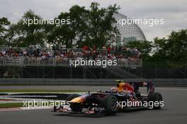 11.06.2010 Montreal, Canada,  Mark Webber (AUS), Red Bull Racing - Formula 1 World Championship, Rd 8, Canadian Grand Prix, Friday Practice