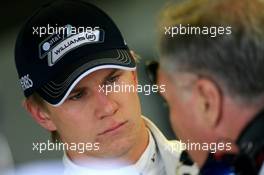 11.06.2010 Montreal, Canada,  Nico Hulkenberg (GER), Williams F1 Team and Patrick Head (GBR), WilliamsF1 Team, Director of Engineering  - Formula 1 World Championship, Rd 8, Canadian Grand Prix, Friday Practice