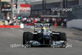 11.06.2010 Montreal, Canada,  Nico Rosberg (GER), Mercedes GP  - Formula 1 World Championship, Rd 8, Canadian Grand Prix, Friday Practice