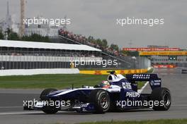 11.06.2010 Montreal, Canada,  Nico Hulkenberg (GER), Williams F1 Team  - Formula 1 World Championship, Rd 8, Canadian Grand Prix, Friday Practice
