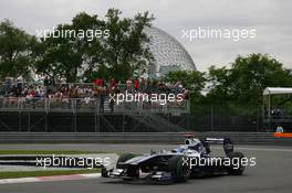 11.06.2010 Montreal, Canada,  Rubens Barrichello (BRA), Williams F1 Team - Formula 1 World Championship, Rd 8, Canadian Grand Prix, Friday Practice