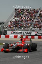 11.06.2010 Montreal, Canada,  Lucas di Grassi (BRA), Virgin Racing - Formula 1 World Championship, Rd 8, Canadian Grand Prix, Friday Practice