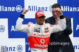 13.06.2010 Montreal, Canada,  Rubens Barrichello (BRA), Williams F1 Team - Formula 1 World Championship, Rd 8, Canadian Grand Prix, Sunday Podium