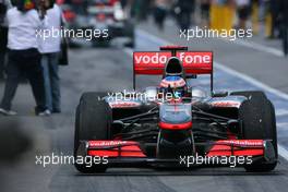 13.06.2010 Montreal, Canada,  Jenson Button (GBR), McLaren Mercedes  - Formula 1 World Championship, Rd 8, Canadian Grand Prix, Sunday Podium