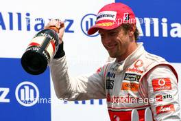13.06.2010 Montreal, Canada,  Jenson Button (GBR), McLaren Mercedes   - Formula 1 World Championship, Rd 8, Canadian Grand Prix, Sunday Podium