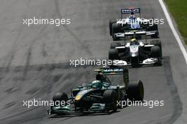 13.06.2010 Montreal, Canada,  Heikki Kovalainen (FIN), Lotus F1 Team  - Formula 1 World Championship, Rd 8, Canadian Grand Prix, Sunday Race
