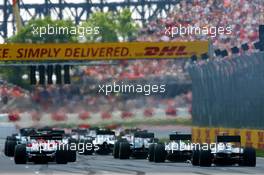 13.06.2010 Montreal, Canada,  The start of the race - Formula 1 World Championship, Rd 8, Canadian Grand Prix, Sunday Race