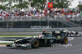 13.06.2010 Montreal, Canada,  Jarno Trulli (ITA), Lotus F1 Team  - Formula 1 World Championship, Rd 8, Canadian Grand Prix, Sunday Race
