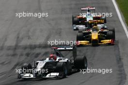 13.06.2010 Montreal, Canada,  Michael Schumacher (GER), Mercedes GP  - Formula 1 World Championship, Rd 8, Canadian Grand Prix, Sunday Race