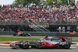 13.06.2010 Montreal, Canada,  Jenson Button (GBR), McLaren Mercedes  - Formula 1 World Championship, Rd 8, Canadian Grand Prix, Sunday Race