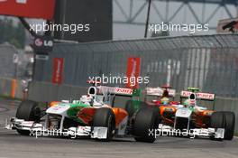 13.06.2010 Montreal, Canada,  Adrian Sutil (GER), Force India F1 Team, VJM-02 - Formula 1 World Championship, Rd 8, Canadian Grand Prix, Sunday Race