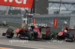 13.06.2010 Montreal, Canada,  Sébastien Buemi (SUI), Scuderia Toro Rosso - Formula 1 World Championship, Rd 8, Canadian Grand Prix, Sunday Race