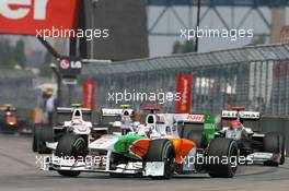 13.06.2010 Montreal, Canada,  Adrian Sutil (GER), Force India F1 Team - Formula 1 World Championship, Rd 8, Canadian Grand Prix, Sunday Race