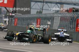 13.06.2010 Montreal, Canada,  Heikki Kovalainen (FIN), Lotus F1 Team - Formula 1 World Championship, Rd 8, Canadian Grand Prix, Sunday Race