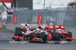 13.06.2010 Montreal, Canada,  Lewis Hamilton (GBR), McLaren Mercedes, MP4-25 - Formula 1 World Championship, Rd 8, Canadian Grand Prix, Sunday Race