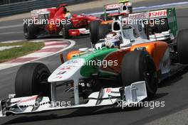 13.06.2010 Montreal, Canada,  Adrian Sutil (GER), Force India F1 Team  - Formula 1 World Championship, Rd 8, Canadian Grand Prix, Sunday Race