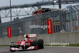 12.06.2010 Montreal, Canada,  Fernando Alonso (ESP), Scuderia Ferrari  - Formula 1 World Championship, Rd 8, Canadian Grand Prix, Saturday Qualifying